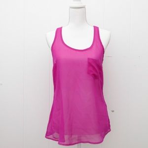 Sheer Purple Tank